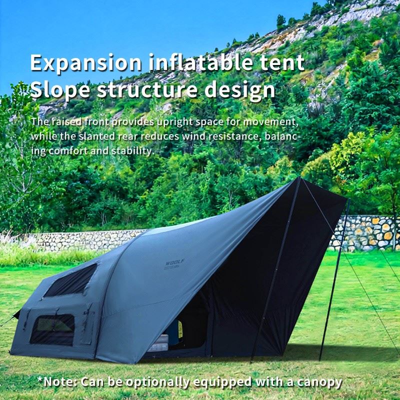 Cotton Cloth Inflatable Tent For 3 People suppliers